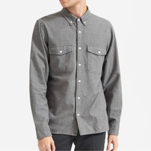 Everlane Men's The Brushed Flannel Shirt Size S - Picture 1 of 16